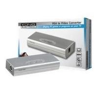 König VGA to Video Converter - Convertisseur vidéo - VGA - RGB, VGA, vidéo composite, S-video G