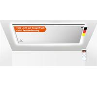Könighaus LED Infrared Heater - 800 Watts - LED Lighting ✓ montage au plafond ✓ garantie de 5 ans ✓ double protection ✓ télécommande ✓ luminosité réglable : cool, neutral, warm