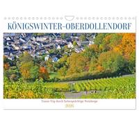 Königswinter-Oberdollendorf - Traum-Trip durch farbenprächtige Weinberge (Wandkalender 2026 DIN A4 quer), CALVENDO Monatskalender: Rhein und ... Spitzenweine sind an jeder Ecke zu finden.