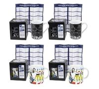 Könitz 11 5 000 0558 Mug et Gagner avec Pointe de Football-Lot de 4