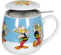 Könitz 1151432383 Gobelet avec passoire et couvercle 400 ml - Tea for you Asterix - Zaubertrank / Gobelet à thé