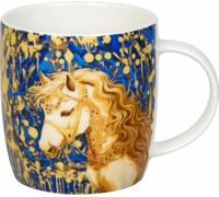 Könitz Becher Arty Animals - Klimts Horse, New Bone China, Bunt, 400 ml, 11 7 275 2917
