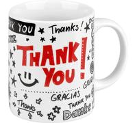 Könitz Becher Danke, Kaffeebecher, Tasse, Kaffeetasse, Porzellan, 300 ml, 11 1 002 1619