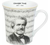 Könitz Becher Komponisten Verdi, Musik, Porzellan, Bunt, 410 ml, 11 1 100 2939
