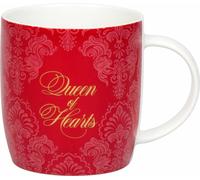 Könitz Becher Royal Family Queen of Hearts, New Bone China, Rot, 400 ml, 11 7 275 2952