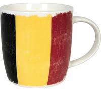 Könitz Becher Vintage Flag Belgien, Tasse, Kaffeebecher, New Bone China, Bunt, 350 ml, 11 7 275 2656