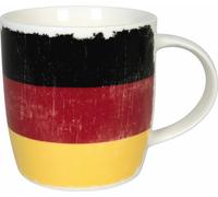 Könitz Becher Vintage Flag Deutschland, Tasse, Kaffeebecher, New Bone China, Bunt, 350 ml, 11 7 275 2657
