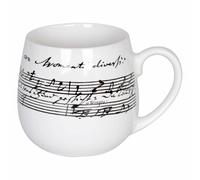 Könitz Cantata Cosy Mug Tasse à café Blanc Noir 420 ml