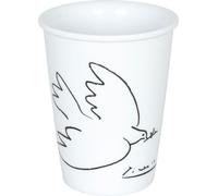 Könitz Coffee to go Mug Picasso - La Colombe De la Paix, Tasse, Kaffeetasse, Porzellan, Weiß, 380 ml, 1111620210