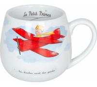 Könitz Der Kleine Prinz Avion Kuschelbecher, Französisch, Becher, Tasse, Kaffeetasse, Porzellan, 400 ml, 11 1 143 2317