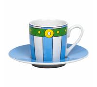 Könitz Espressotasse Asterix - Obelix Pants mit Untertasse, Becher, Porzellan, Bunt, 85 ml, 11 5 053 2053