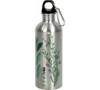 Könitz Flasche Cool Bottle - My favourite tea, Thermoflasche, Outdoorflasche, Doppelwandig mit Verschluss, Edelstahl, Silbern, 600 ml, 11 9 244 2135