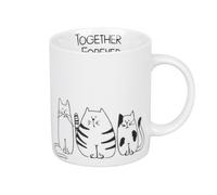 Könitz Kaffeebecher Funny cats 330ml