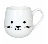 Könitz Kuschelbecher Cuddle Animals - Cat, Kaffeebecher, Porzellan, weiß, 400 ml, 11 1 143 2707