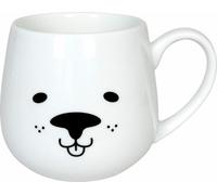Könitz Kuschelbecher Cuddle Animals - Dog, Kaffeebecher, Porzellan, weiß, 400 ml, 11 1 143 2706