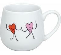 Könitz Kuschelbecher First Love, Tasse, Porzellan, Rot, 400 ml, 11 1 143 2935