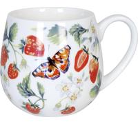 Könitz Kuschelbecher Fruity Tea Strawberry - Victoria Lowe, Kaffeebecher, Tasse, Becher, Porzellan, 420 ml, 11 1 143 2599