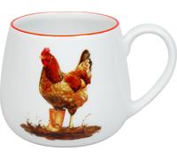 Könitz Kuschelbecher Tapsige Henne, Porzellan, Braun, 400 ml, 11 1 143 2962