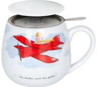 Tasse à thé en porcelaine avec filtre Könitz Le Petit Prince (Avion FR)