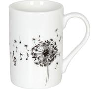Könitz Minipresso-Tasse Music Dandelion, Espressotasse, Espressobecher, Porzellan, 90 ml, 11 1 353 1775