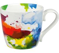 Könitz On Colour Flow Becher, Tasse, Kaffeetasse, Bone China, Bunt, 415 ml, 11 2 057 1694