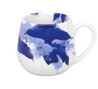 Könitz Seeing Blue Kuschelbecher, Becher, Tasse, Kaffeetasse, Porzellan, Blau, 420 ml, 11 1 143 2252