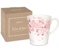Könitz Tasse Merveilleux cerisiers en fleurs, Tasse, Mug à café Bone China, Coloré 600 ml