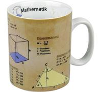 Könitz Wissensbecher Becher Mathematik, Kaffeebecher, Teetasse, Tasse, Porzellan, 460ml, 1113301063