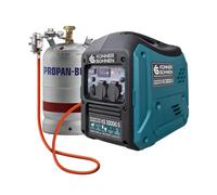 Könner&Söhnen 3000iG S Générateur à onduleur 3,3 kW, générateur d'électricité à essence et GPL