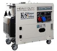 Könner & Söhnen Diesel mono et triphasé groupe électrogène 7500w KS 9200 HDES-1/3 ATSR euro V G