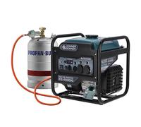 Könner & Söhnen KS 4500iG Générateur inverter gaz/essence 4500W portable | générateur d'énergie, USB, mode Eco, Groupe électrogène de secours pour camping, maison et atelier,onduleur générateur
