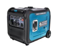 Könner&Söhnen KS 5500iE S ATSR Générateur inverter 5500 W, essence, 230V | Alternateur onduleur avec prise Schuko 230 V, prise CEE 230 V 32 A, 2 ports USB, écran LED, EURO 5, alimentation camping