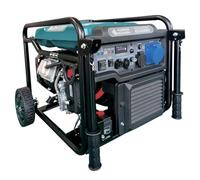 Könner&Söhnen KS 6500iEG Générateur inverter 6500 W, GPL essence, portable | Alternateur onduleur avec démarrage électrique, mode Eco, écran LED, appareil Dual-Fuel silencieux, alimentation camping