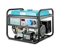 Groupe électrogène à essence-gaz KS 9000E G K&S puissance max/nom: 6500W/6000W, démarrage manuel-électrique, AVR, affichage LED.