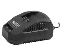 Könner&Söhnen KS C24A Chargeur Batterie Li-ION 21,5 V, 2,4 A, Classe II | Adaptateur secteur avec tension nominale 21,5 V et courant de sortie 2,4 A, pour packs Li-Ion