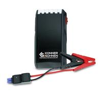 Könner&Söhnen KS JS-1000 Batterie de démarrage 12 V, 1000 A, 12000 mAh | Booster auto 3 en 1 avec lampe LED, réanimation de batterie voiture, dispositif avec accumulateur lithium-ion