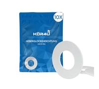 kör4u Joint de cloche de levage, joint d'étanchéité en caoutchouc 63 x 32 mm, joint pour réservoir de chasse d'eau compatible avec Geberit (10)