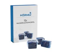 kör4u Lot de 12 cubes de chasse d'eau pour WC pour la propreté et la fraîcheur, tablettes hygiéniques contre le calcaire et les odeurs, facile à utiliser, effet longue durée
