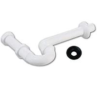 kör4u Siphon en plastique pour tuyau d'évacuation 50 x 32 mm