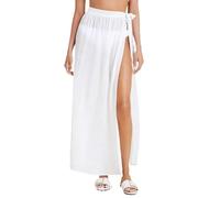 Koerye Paréo Femme Sarong Beach Wrap de Plage Cache-Maillots et Sarongs Beachwear Jupes Cache-Maillot de Bain Cover Up Blanc