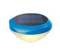 KOESRXNQW 16 Couleurs LED Lumière De Piscine Flottant Inductive Submersible Lumières sous-Marines Solaire Lampe Nuit Décor Jardin éTanche SûR(1PCS)