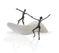 Kött-Gärtner - Business & Motivation Ich Danke Dir Sculpture en bronze signée Luise Kött-Gärtner