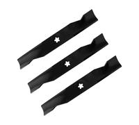 KOFINAM Lot de 3 lames de rechange pour tondeuse à gazon AYP Poulan Craftsman Husqvarna 180054 173920 PP24005 532180054 532173920 539107519, compatible avec YTH2348 YTH24V48 YTH222 48B YTH. Tondeuse à