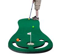 Kofull Tapis de Golf Tapis de Golf Practice Tapis de Putting de Golf Tapis Vert pour la Pratique des Enfants à l'intérieur ou à l'extérieur.