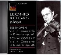 Kogan Leonid - Leonid Kogan Plays Beethoven & Tchaikovski [Import]