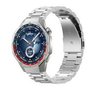 KoGiio 22mm Bracelet compatible avec Oneplus watch 2/Xiaomi Watch S3/Xiaomi Watch 2/ Watch 2 Pro/Huawei Watch GT4 46mm /3 46mm /Watch 4 Pro /4/Ultimate/Buds ,Acier Inoxydable Bracelet - Argent