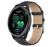 KoGiio Bracelet de 20 mm compatible avec Garmin Forerunner 570 42 mm/Vivoactive 6 42 mm/Approach S50/Approach S44/Forerunner 165/165 Music, bracelet de montre réglable en cuir PU, bracelet de