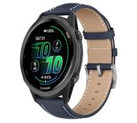 KoGiio Bracelet de 20 mm compatible avec Garmin Forerunner 570 42 mm/Vivoactive 6 42 mm/Approach S50/Approach S44/Forerunner 165/165 Music, Bracelet de montre réglable en cuir PU, Bracelet de