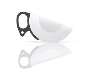 KOGJAERS Filtre FX Halo Split 100 mm, Flou de mouvement réfracté | Crée un effet de mouvement réfracté organique qui abstrait une partie du cadre, avec une poignée à deux doigts pour un