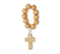 KOGMMYSEVP Chapelet de dévotion en bois multi-styles croix parfaite prière bijoux en bois